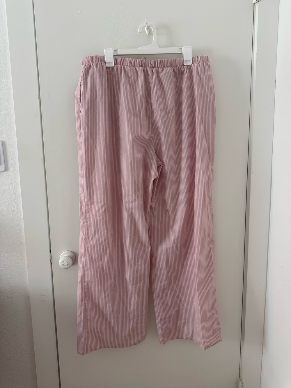Pink Striped Drawstring Lounge Pants - Picture 2 of 2